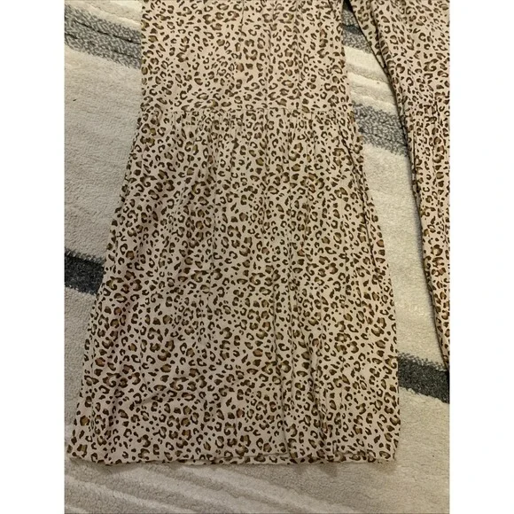 Womens japna Spaghetti Strap Jumpsuit Leopard Prints‎ M - Picture 3 of 9